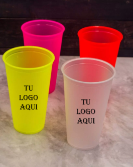 VASO 16oz PP5 FLUOR PERSONALIZADO